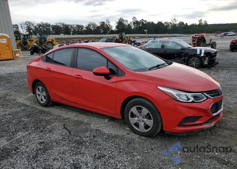2017 Chevrolet Cruze Ls из США, поврежденный, VIN 1G1BC5SM5H7221487